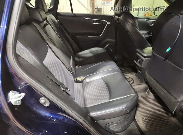 JTMEWRFV7KD510823 2019 TOYOTA RAV4 Желтый Вид задней части салона
