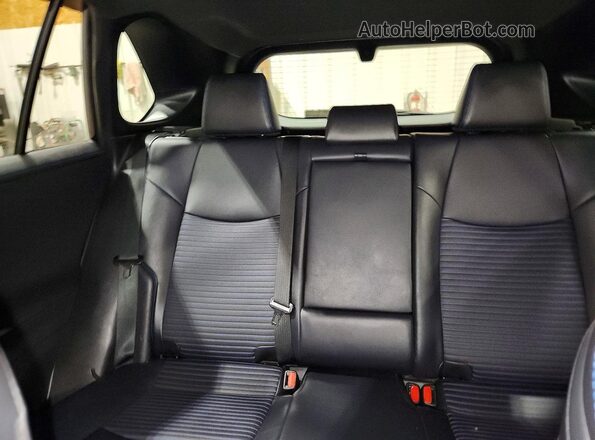 JTMEWRFV7KD510823 2019 TOYOTA RAV4 Желтый Вид задних сидений