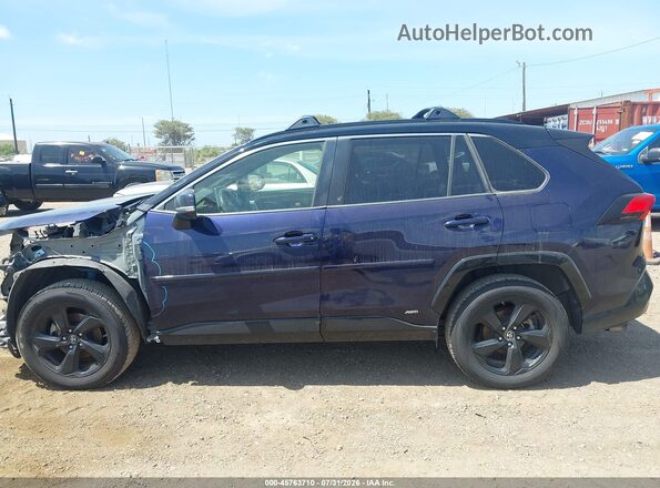 JTMEWRFV7KJ014972 2019 TOYOTA RAV4 HYBRID Dark Blue Widok wnętrza 360 stopni