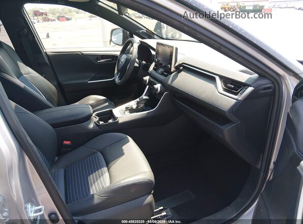 JTMEWRFV7LD540860 2020 TOYOTA RAV4 HYBRID Silver Widok wnętrza z przodu