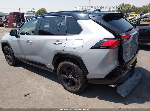 JTMEWRFV7LD540860 2020 TOYOTA RAV4 HYBRID Silver Tył lewy
