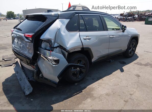 JTMEWRFV7LD540860 2020 TOYOTA RAV4 HYBRID Silver Tył prawy