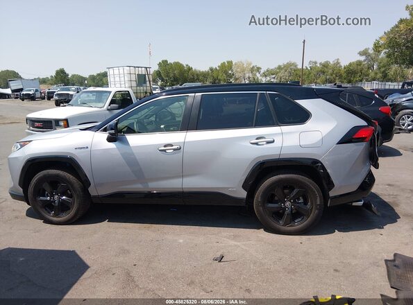 JTMEWRFV7LD540860 2020 TOYOTA RAV4 HYBRID Silver Widok wnętrza 360 stopni