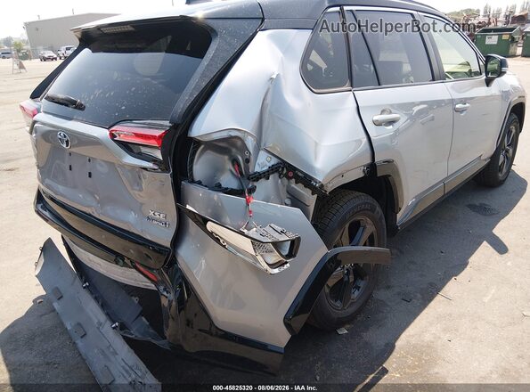 JTMEWRFV7LD540860 2020 TOYOTA RAV4 HYBRID Silver Widok z przodu