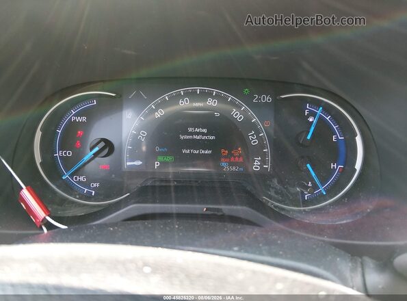 JTMEWRFV7LD540860 2020 TOYOTA RAV4 HYBRID Silver Widok tylnych siedzeń
