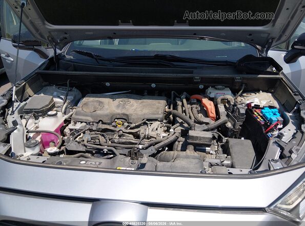 JTMEWRFV7LD540860 2020 TOYOTA RAV4 HYBRID Silver Widok z tyłu
