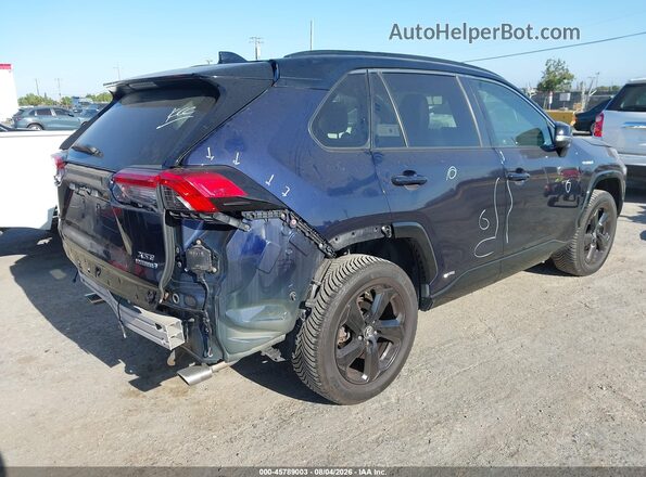 JTMEWRFV8KD506599 2019 TOYOTA RAV4 HYBRID Dark Blue უკანა მარჯვენა