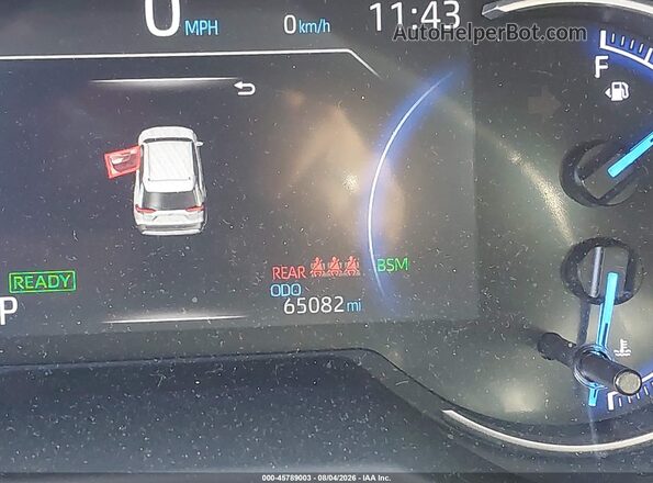 JTMEWRFV8KD506599 2019 TOYOTA RAV4 HYBRID Dark Blue 