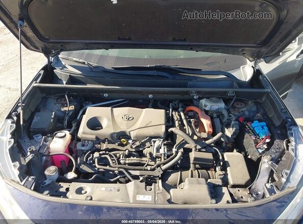 JTMEWRFV8KD506599 2019 TOYOTA RAV4 HYBRID Dark Blue უკანა ხედი