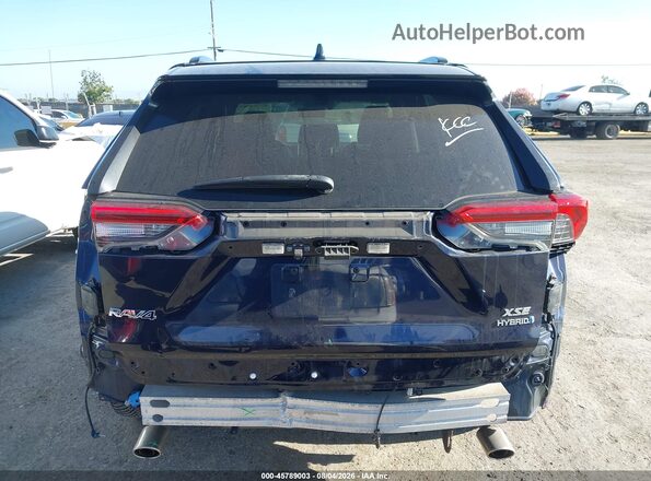 JTMEWRFV8KD506599 2019 TOYOTA RAV4 HYBRID Dark Blue 