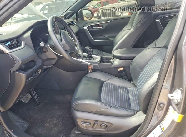 JTMEWRFV8LD539233 2020 TOYOTA RAV4 Серый Вид салона спереди