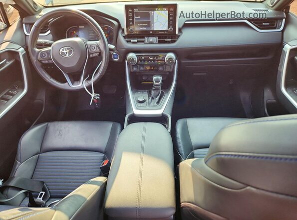 JTMEWRFV8LJ032480 2020 TOYOTA RAV4 Серый Вид панели приборов