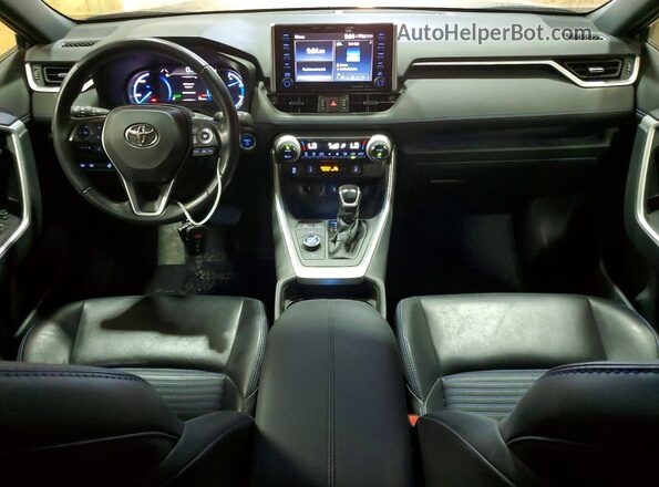 JTMEWRFV9LJ037221 2020 TOYOTA RAV4 Угольный Вид панели приборов