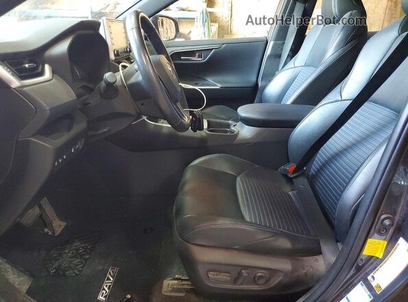 JTMEWRFV9LJ037221 2020 TOYOTA RAV4 Угольный Вид салона спереди