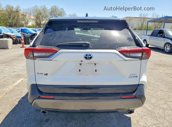 JTMEWRFV9LJ042208 2020 TOYOTA RAV4 White Вид ззаду