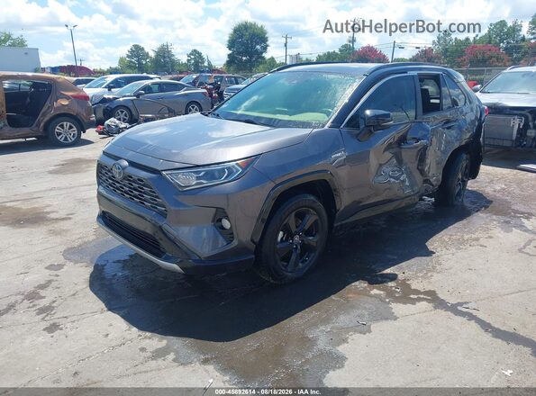 JTMEWRFVXKJ005179 2019 TOYOTA RAV4 HYBRID Gray Передня ліва чверть