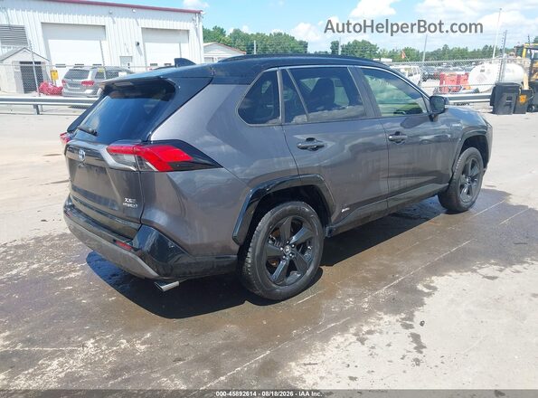 JTMEWRFVXKJ005179 2019 TOYOTA RAV4 HYBRID Gray Задня права чверть