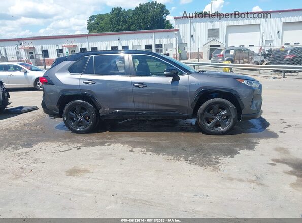 JTMEWRFVXKJ005179 2019 TOYOTA RAV4 HYBRID Gray Вид задньої частини салону