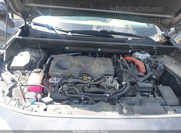JTMEWRFVXKJ005179 2019 TOYOTA RAV4 HYBRID Gray Вид ззаду