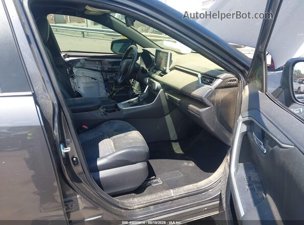 JTMEWRFVXKJ005179 2019 TOYOTA RAV4 HYBRID Gray Вид салону спереду