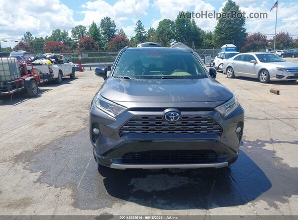 JTMEWRFVXKJ005179 2019 TOYOTA RAV4 HYBRID Gray Вид щитка приладів
