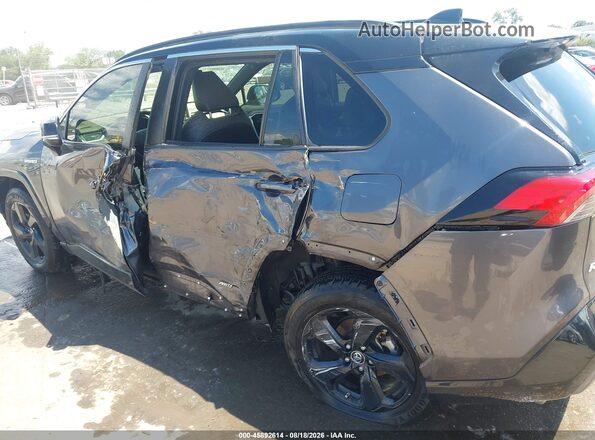 JTMEWRFVXKJ005179 2019 TOYOTA RAV4 HYBRID Gray 