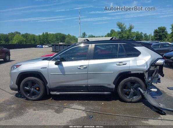 JTMEWRFVXLJ030312 2020 TOYOTA RAV4 HYBRID Silver 360 interior view
