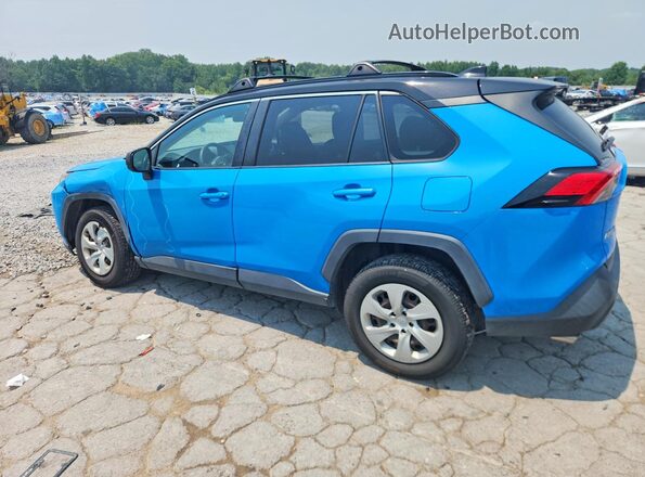 JTMF1RFV1KD022969 2019 TOYOTA RAV4 Blue Trasero izquierdo