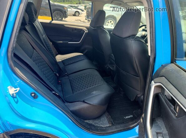 JTMF1RFV1KD022969 2019 TOYOTA RAV4 Blue Vista interior trasera