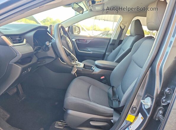 JTMF1RFV2KD006280 2019 TOYOTA RAV4 Gray Widok wnętrza z przodu