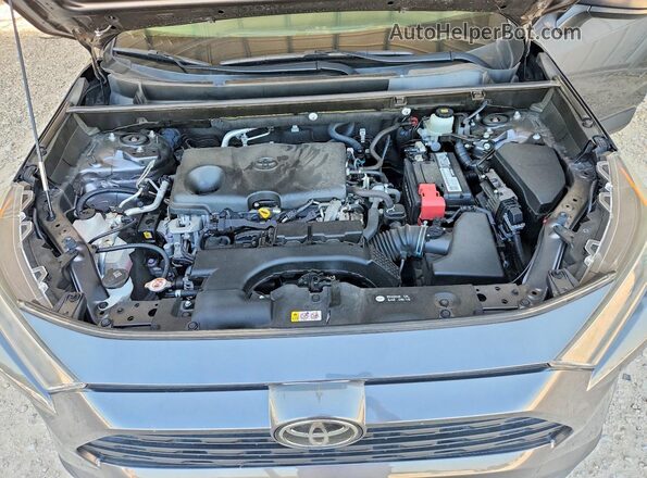 JTMF1RFV2KD006280 2019 TOYOTA RAV4 Gray Widok komory silnika