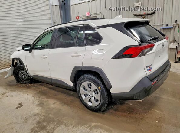 JTMF1RFV4KD019029 2019 TOYOTA RAV4 Белый Задняя левая четверть