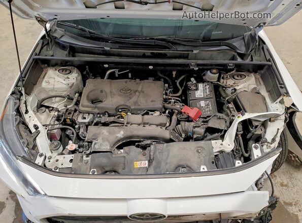JTMF1RFV4KD019029 2019 TOYOTA RAV4 Белый Вид подкапотного пространства
