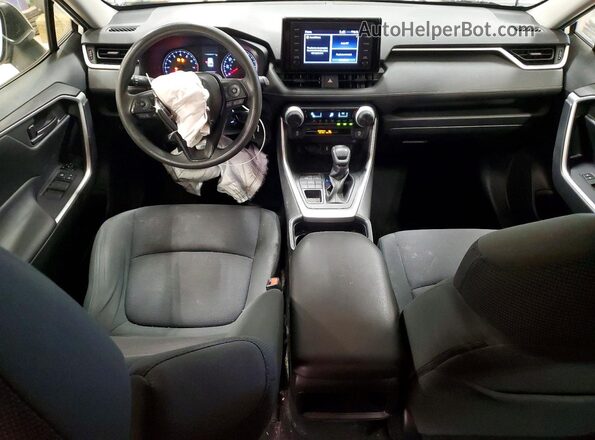 JTMF1RFV4KD019029 2019 TOYOTA RAV4 Белый Вид панели приборов