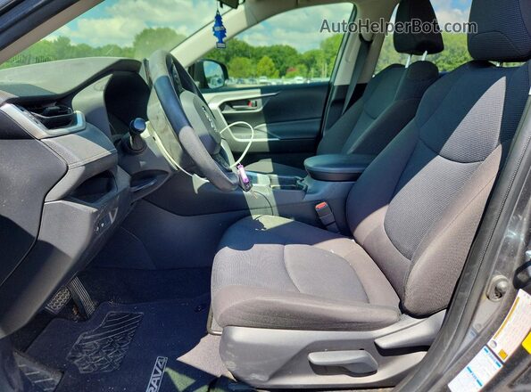 JTMF1RFV4LD061217 2020 TOYOTA RAV4 Charcoal Front interior view