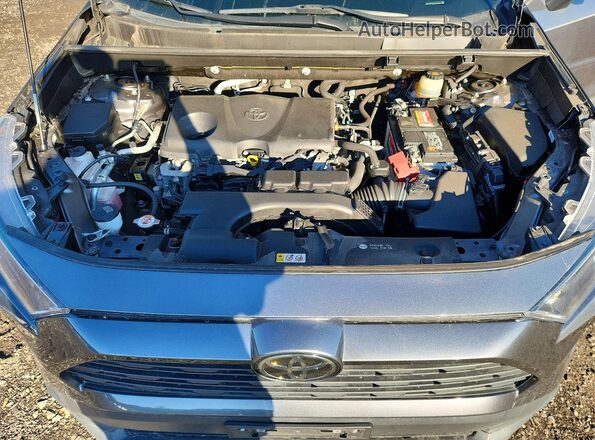 JTMF1RFV6LD067374 2020 TOYOTA RAV4 Gray Vista del compartimento del motor