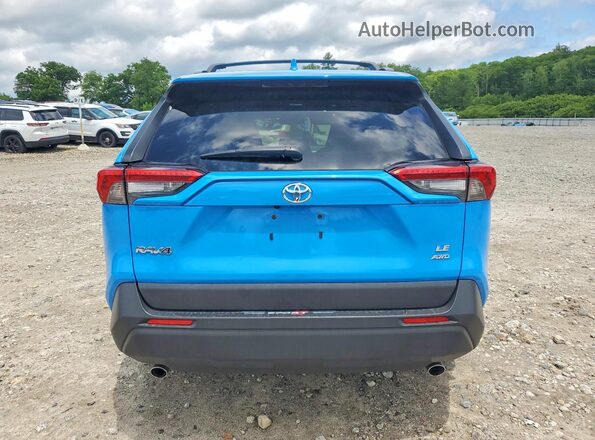 JTMF1RFV7KD013399 2019 TOYOTA RAV4 Синий Вид сзади