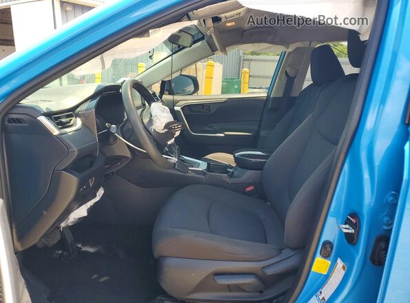 JTMF1RFV7KD013399 2019 TOYOTA RAV4 Синий Вид салона спереди