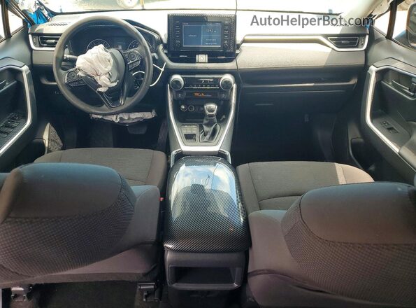 JTMF1RFV7KD013399 2019 TOYOTA RAV4 Синий Вид панели приборов