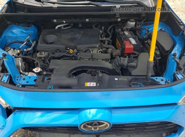 JTMF1RFV7KD013399 2019 TOYOTA RAV4 Синий Вид подкапотного пространства