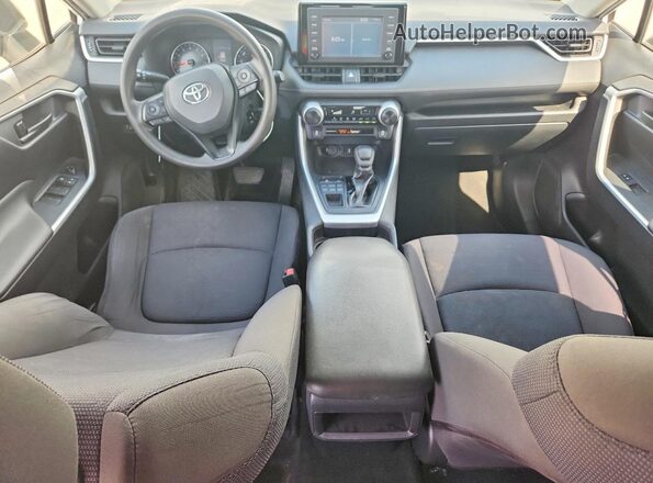 JTMF1RFVXKD006057 2019 TOYOTA RAV4 White Widok deski rozdzielczej