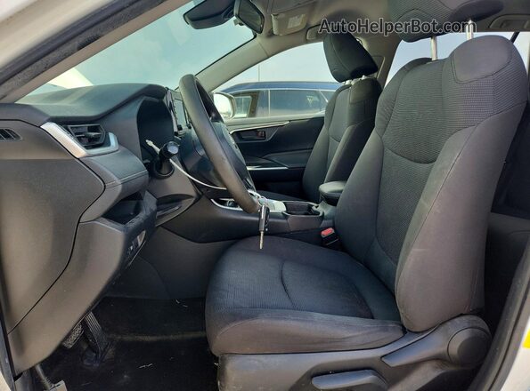 JTMF1RFVXKD006057 2019 TOYOTA RAV4 White Widok wnętrza z przodu