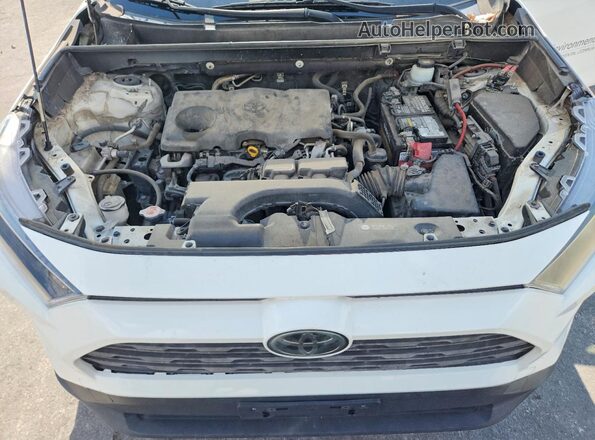 JTMF1RFVXKD006057 2019 TOYOTA RAV4 White Widok komory silnika