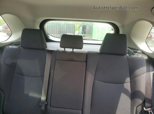 JTMF1RFVXKD012974 2019 TOYOTA RAV4 Silver Вид задніх сидінь