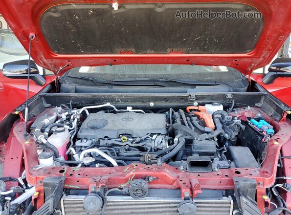 JTMFB3FV1MD010009 2021 TOYOTA RAV4 Red Rear interior view