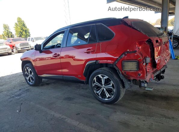 JTMFB3FV1MD010009 2021 TOYOTA RAV4 Red Rear left