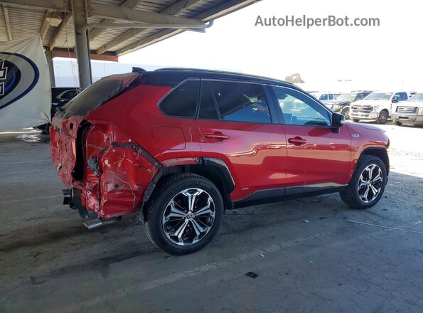 JTMFB3FV1MD010009 2021 TOYOTA RAV4 Red Rear right