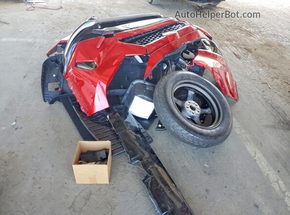 JTMFB3FV1MD010009 2021 TOYOTA RAV4 Red Engine compartment view