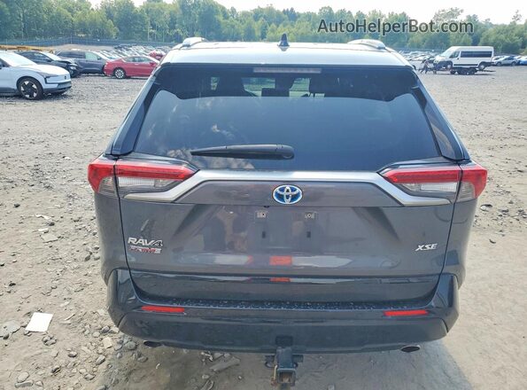 JTMFB3FV1MD011161 2021 TOYOTA RAV4 Черный Вид сзади