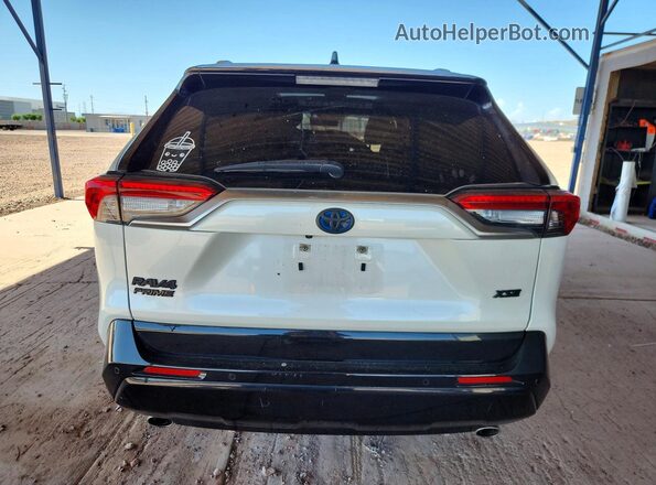 JTMFB3FV4ND092271 2022 TOYOTA RAV4 White Rear view
